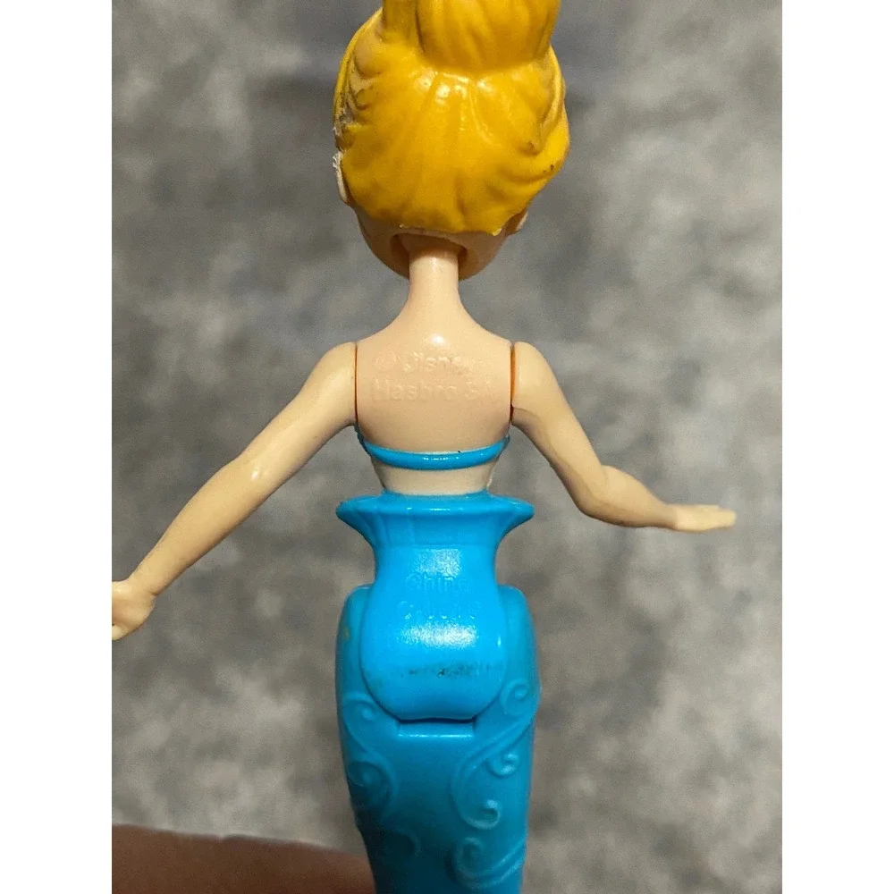 Mermaid Figure Disney Princess Cinderella Blue Excellent Shimmer Mini Doll